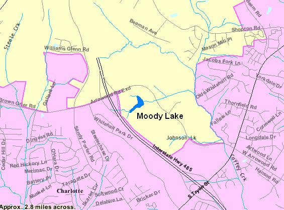 Moody Lake Locator